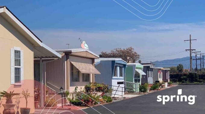 Couple happy to get manufactured or mobile home financing in Canada