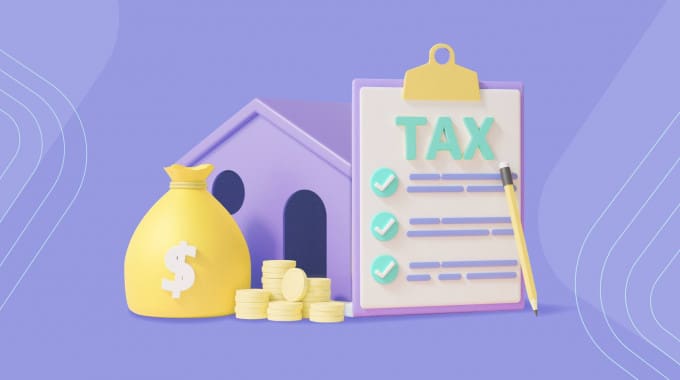 Piggy bank showing first time homebuyer tax credit in Canada
